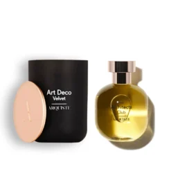 Art Deco Velvet Candle -Perfume Store Arquiste Art Deco The Architects Club