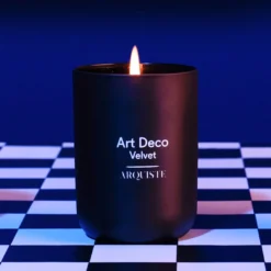 Art Deco Velvet Candle -Perfume Store Arquiste Candle Art Deco 01