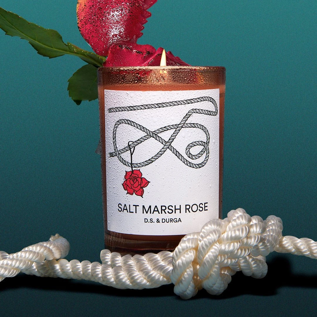 Salt Marsh Rose Candle 2 Salt Marsh Rose Candle - Image 2