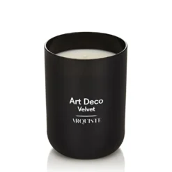 Art Deco Velvet Candle