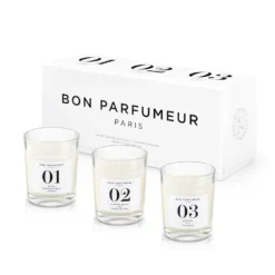 Set Of Three Votive Candles: 01, 02 & 03