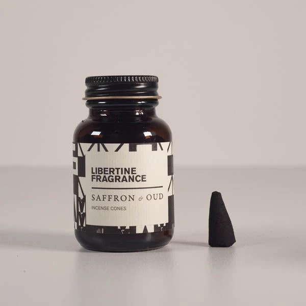 Saffron & Oud Incense Cones 2 Saffron & Oud Incense Cones - Image 2